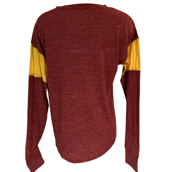 NEW Iowa State Cyclones Colosseum Adventure Speckle Henly LS Red Shirt Women's M - Picture 6 of 7